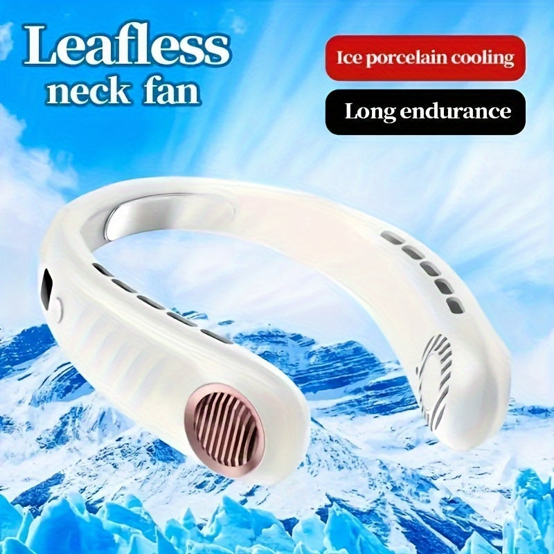 Ultra-Portable Mini Hanging Neck Fan - Whisper-Quiet
