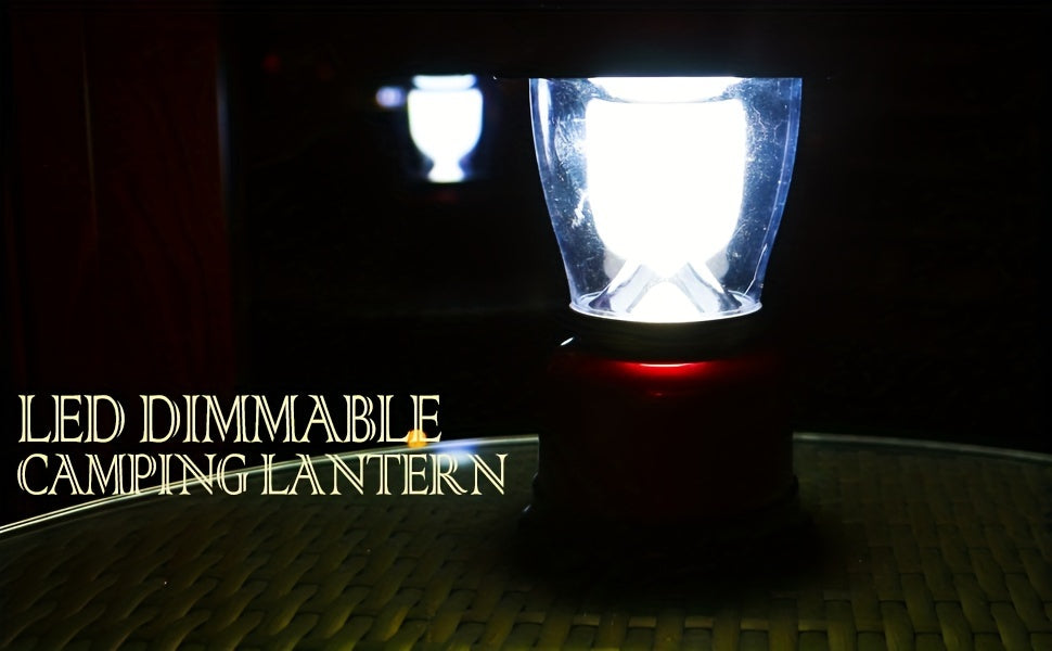 1/2/4pcs LED Lantern Dimmable Battery Powered Camping Lights
