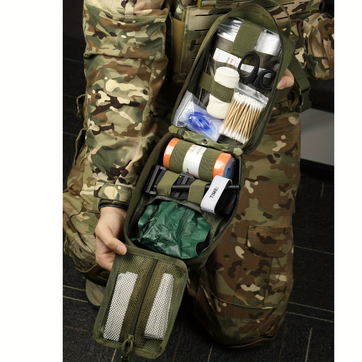 Lightweight Tactical First Aid Kit Bag