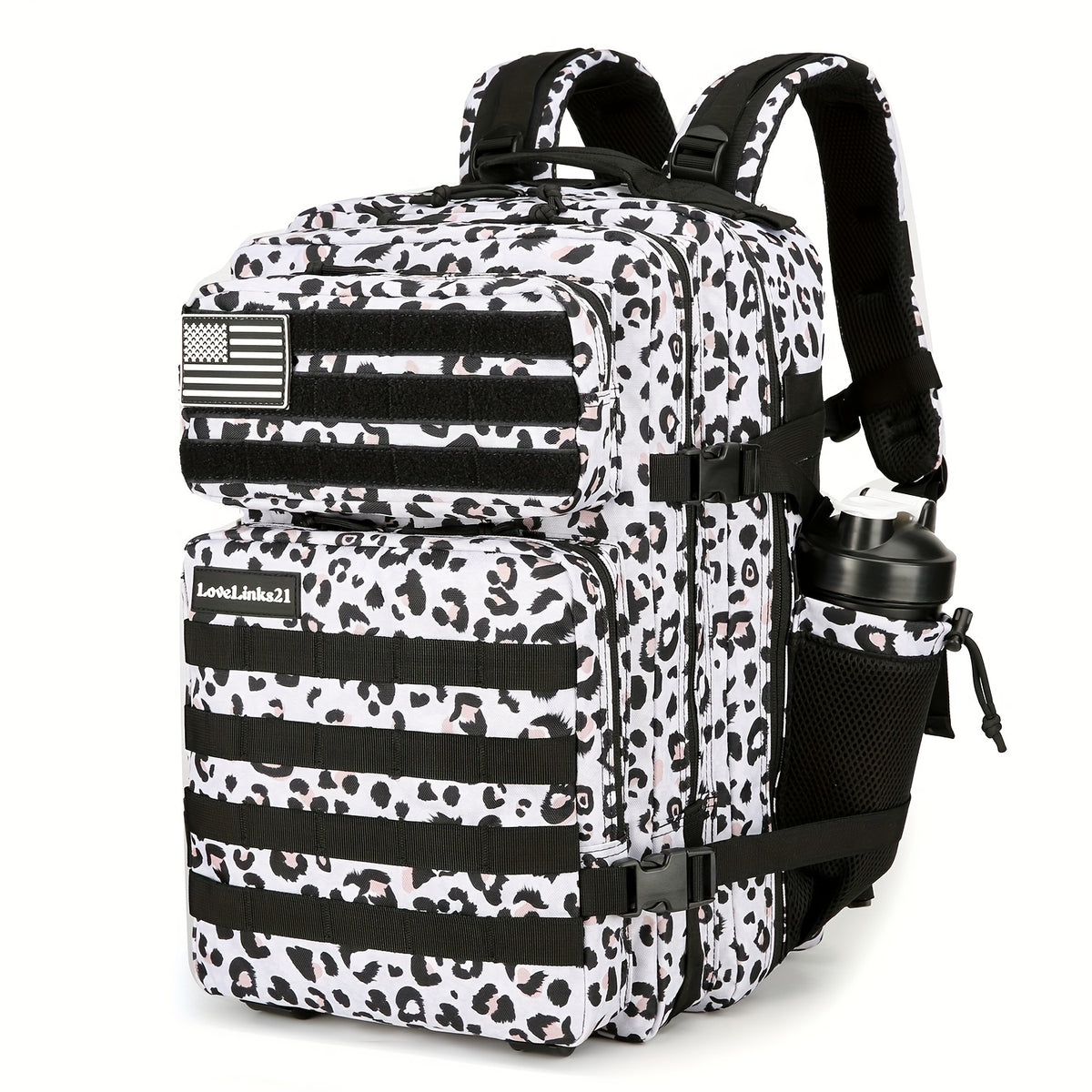25L Large Capacity Rucksack Backpack - Water-Resistant