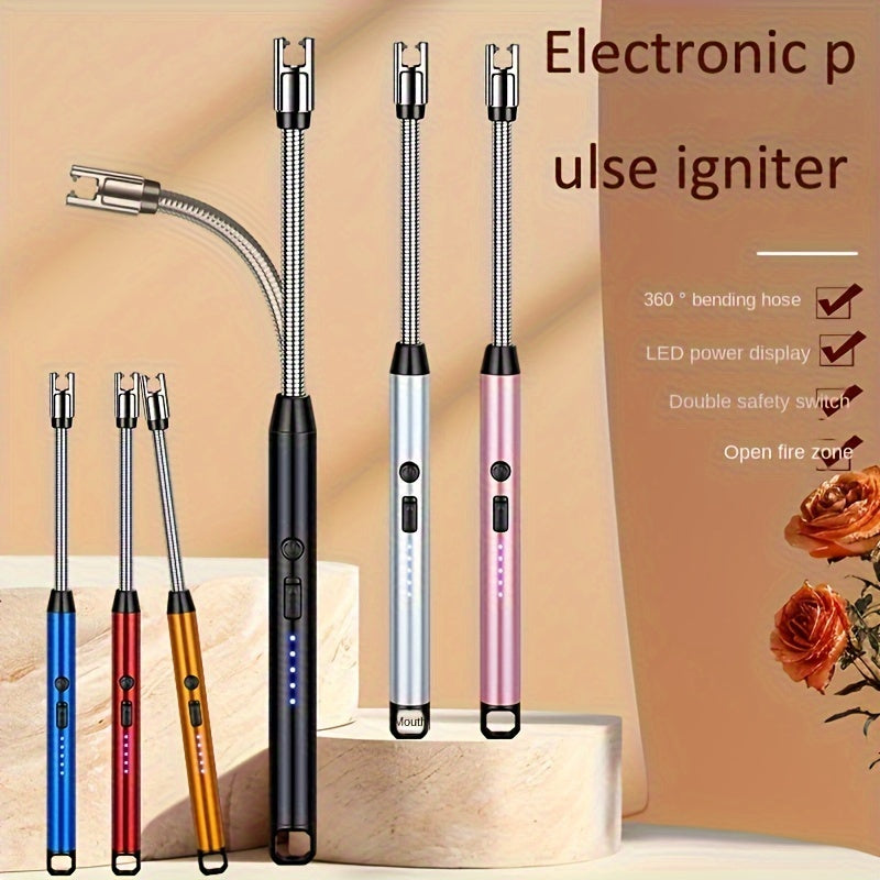 Rechargeable Arc Usb Lighter - Windproof For Bbq & Camping