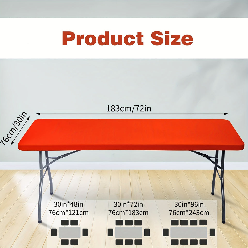 Rectangular Semi-Circle Tablecloth