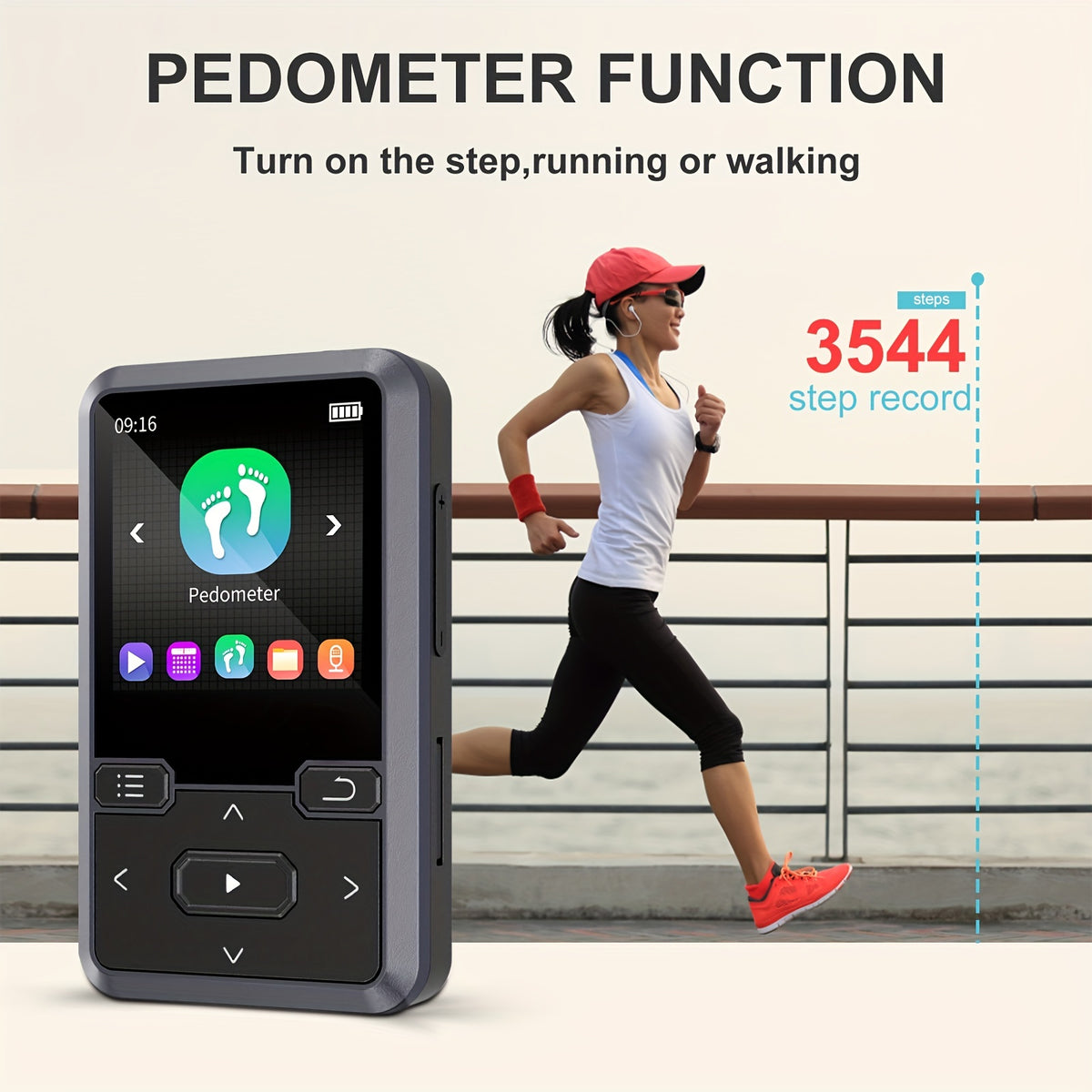 32GB Mini Portable MP3 Player - Exceptional High-Fidelity Sound