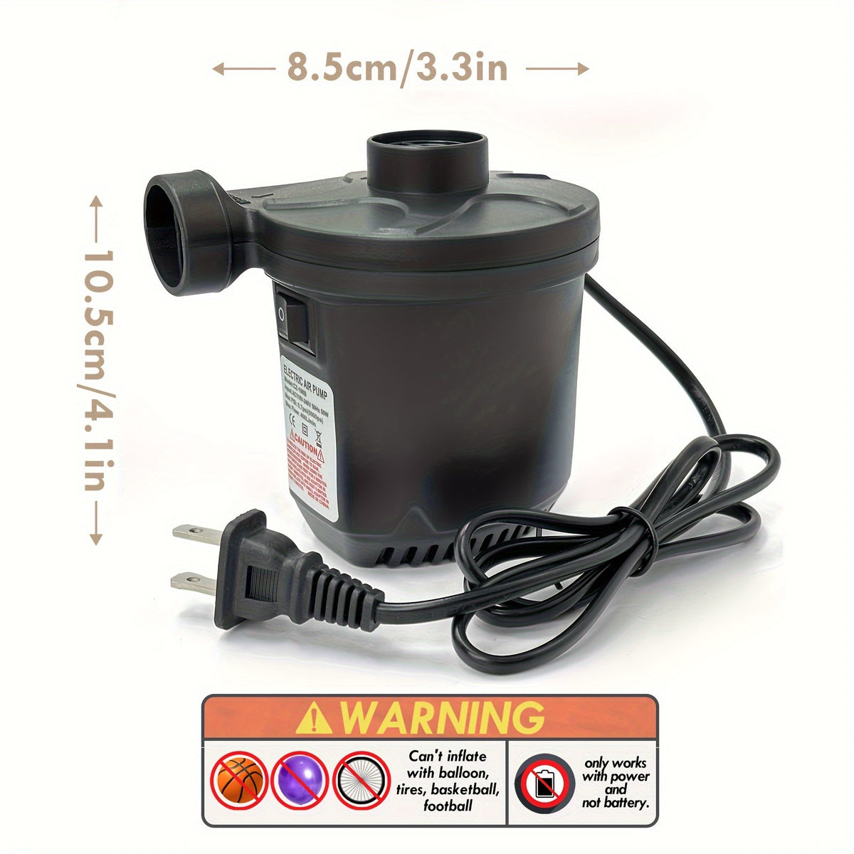 Electric Air Pump For Inflatables
