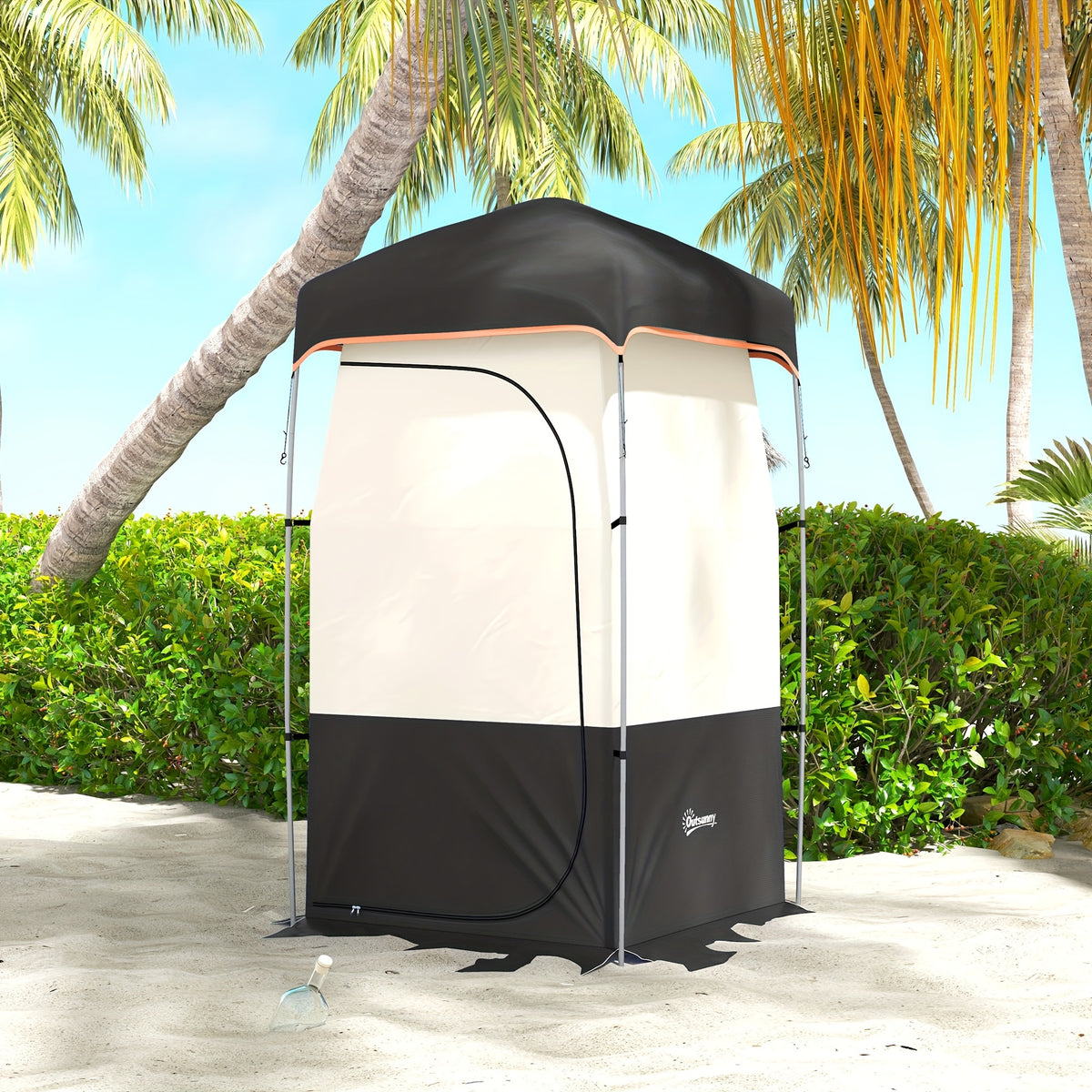 Outsunny Portable Shower Tent - Privacy Shelter