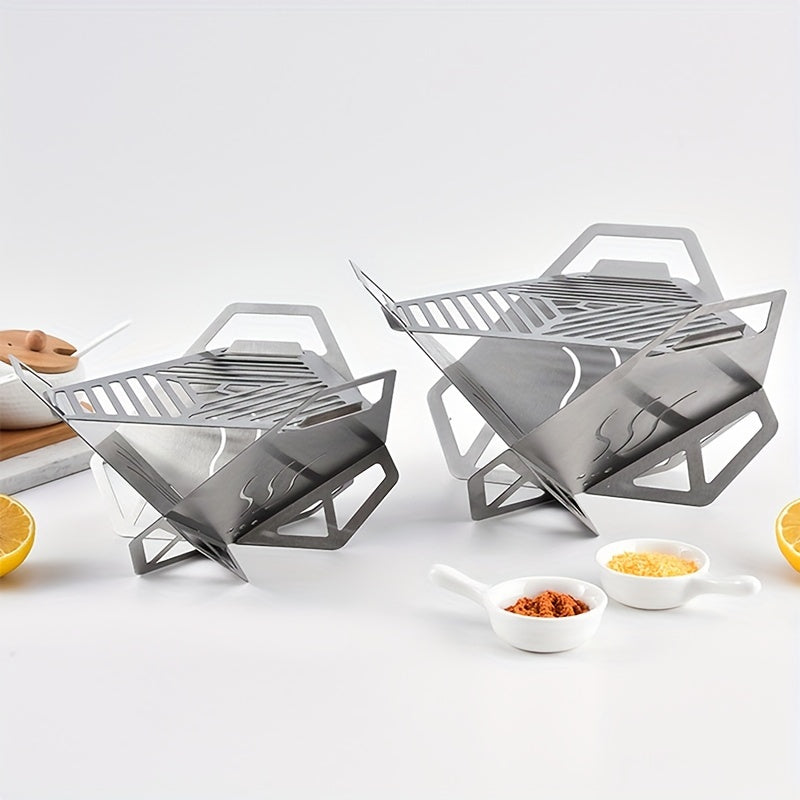 2pcs Mini Grill Wood Stove Burner Picnic Stove