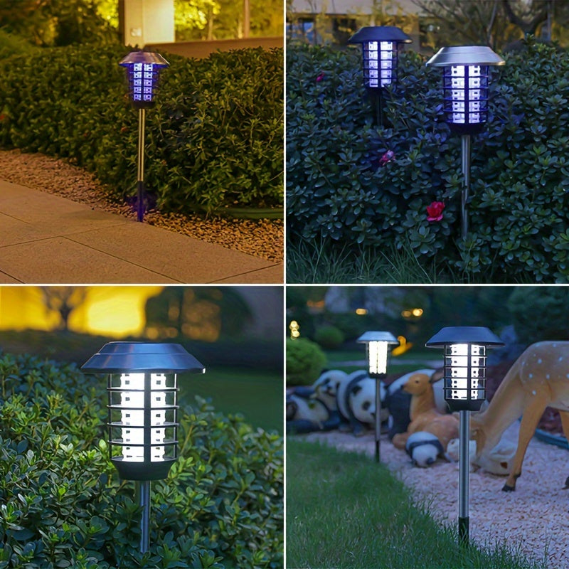 Solar-Powered Bug Zapper Lights, Waterproof