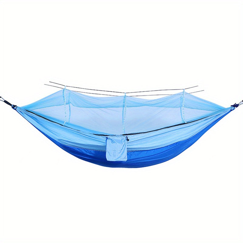 Anti-Rollover Double Hammock with Mosquito Net