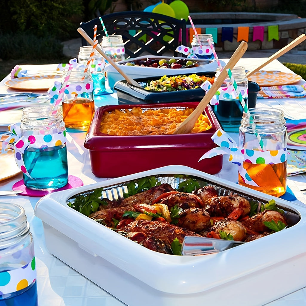 Portable Casserole Tableware Suitable for Indoor And Outdoor Use