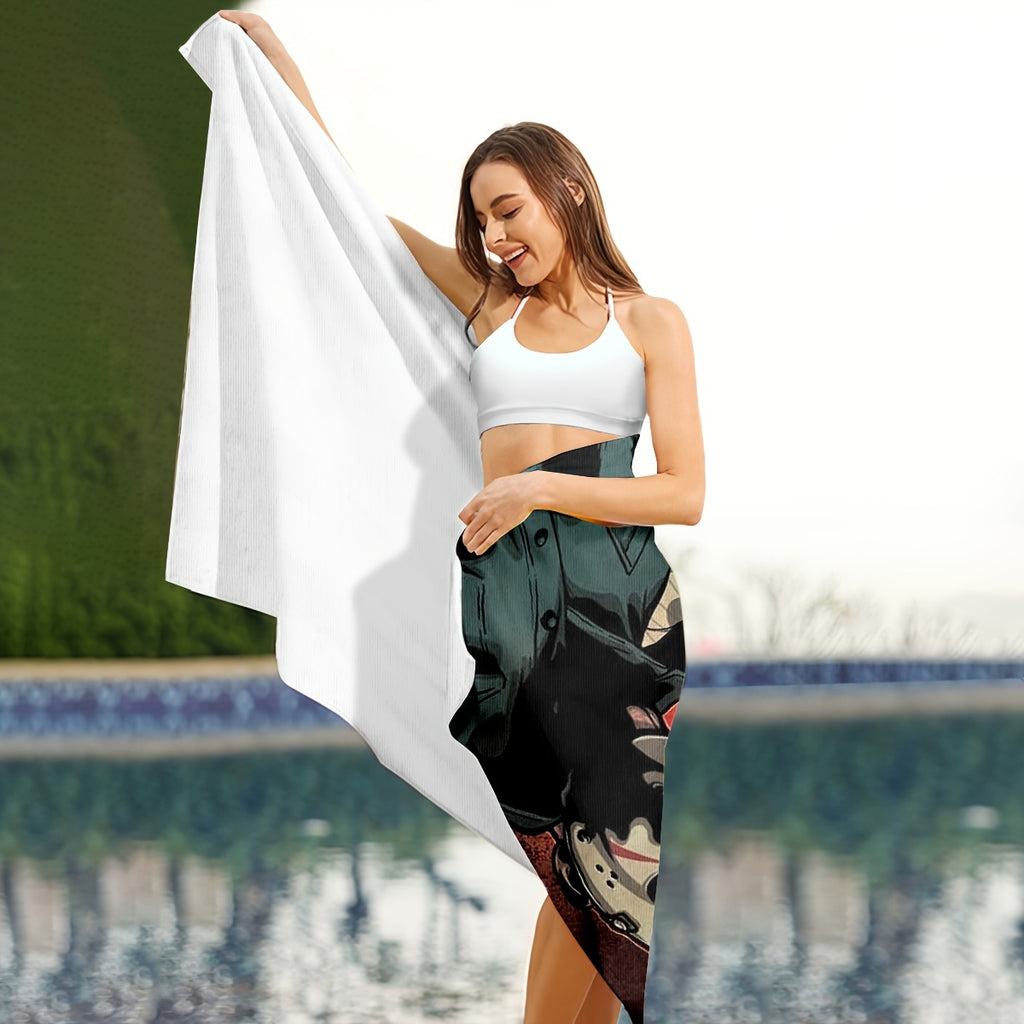Extra Large Super Water Absorbent  Beach Towel