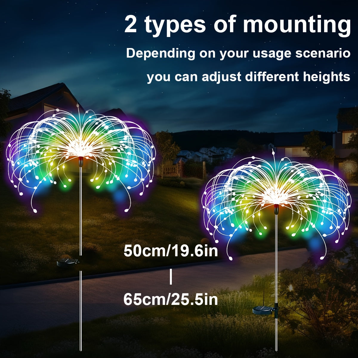 Solar Firework Lights