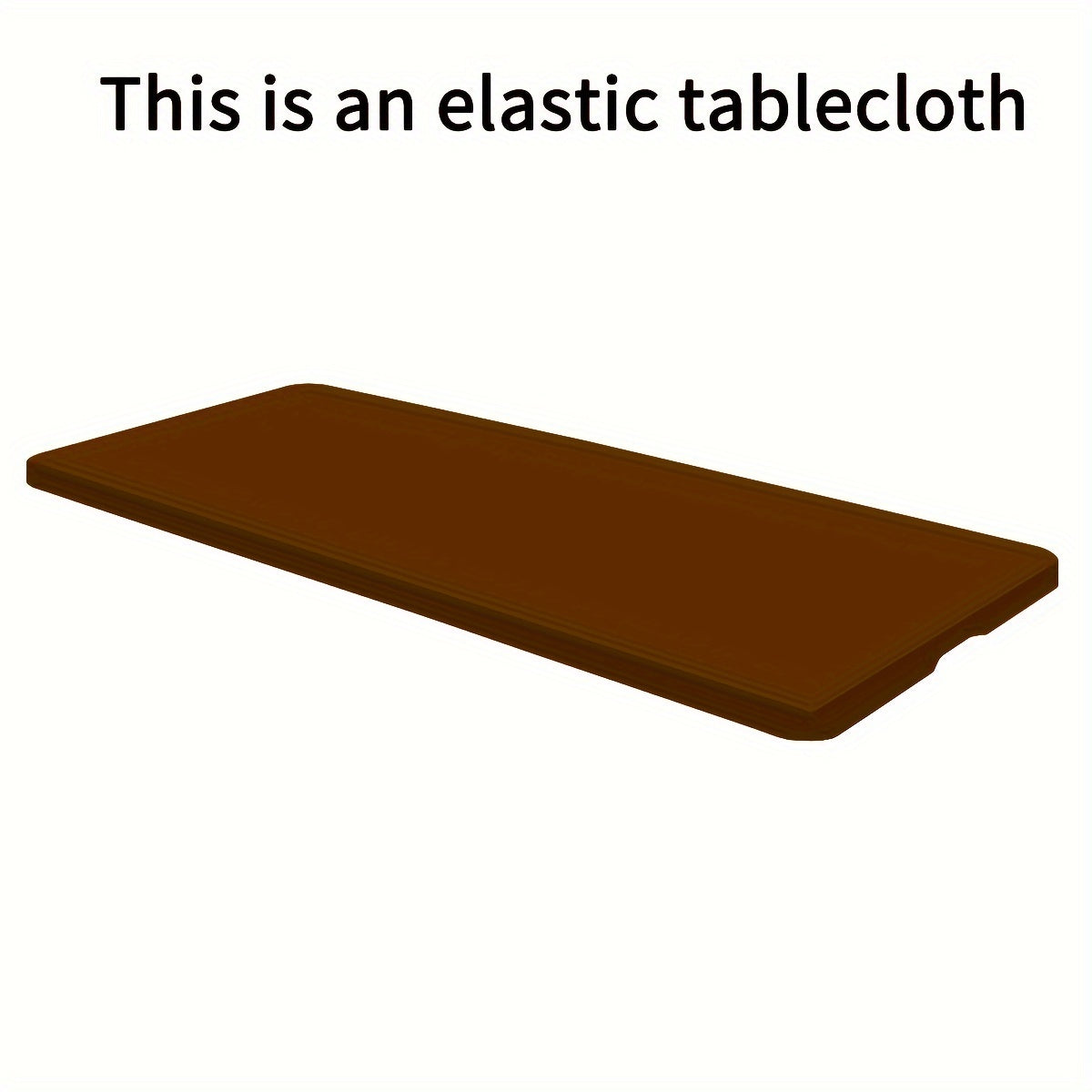 Rectangular Semi-Circle Tablecloth