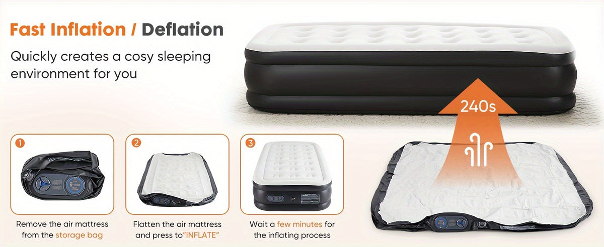 Tough, Anti- deformation Premium Camping Air Mattress