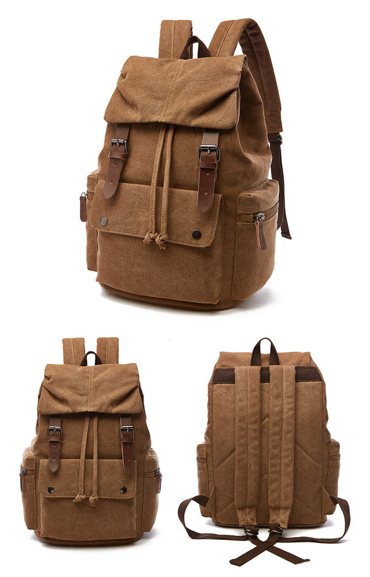 Outdoor Leisure Retro Canvas Travel Backpack