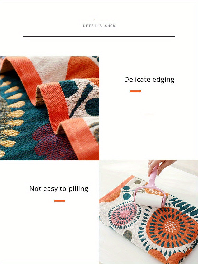 Bohemian Patterned Beach Towel - Ultra-Quick Drying, Luxuriously Soft, 31x62in