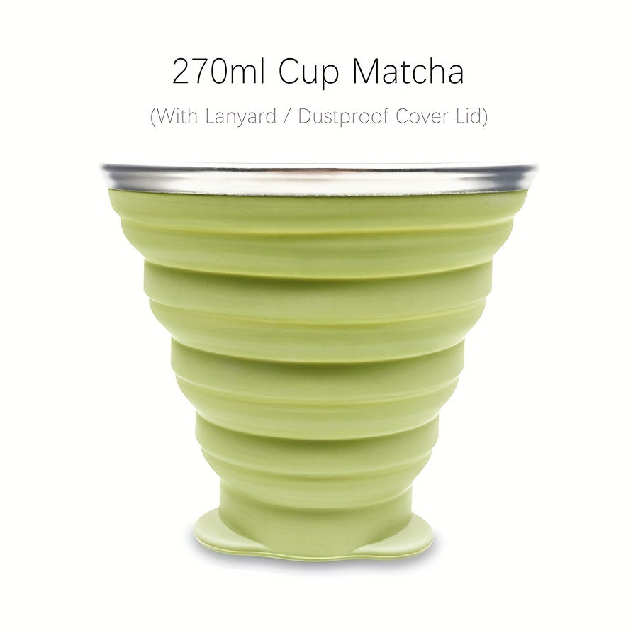 270ml Durable Silicone Folding Water Cup