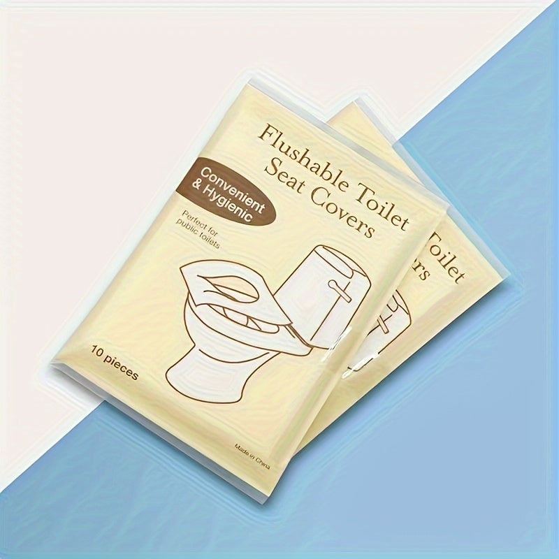 60Pcs/20Pcs Toilet Seat Covers Paper Flushable