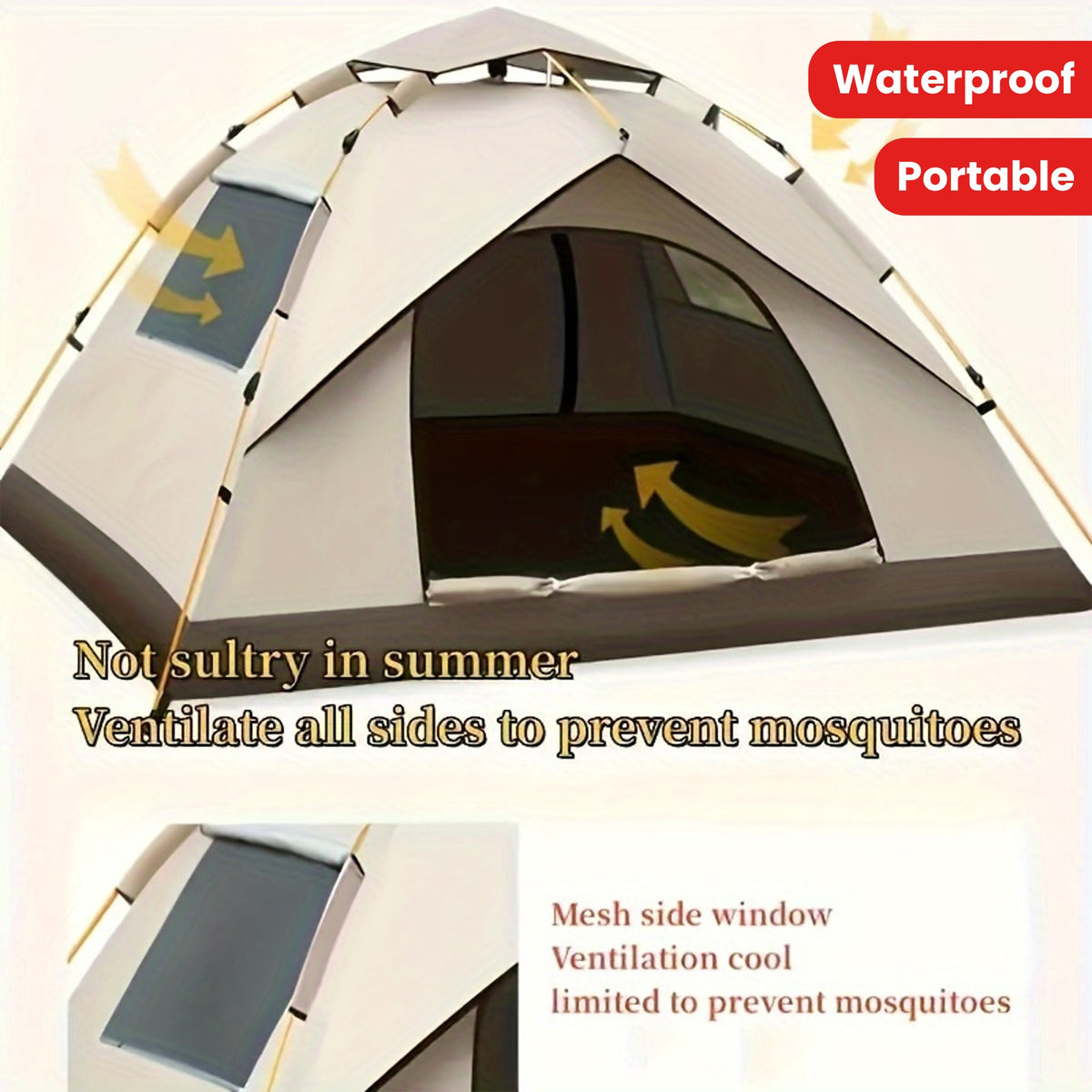Waterproof Sunscreen Mosquito-proof Portable Tent