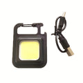Ultra-Bright Mini LED Flashlight - Rechargeable, Compact Keychain Design