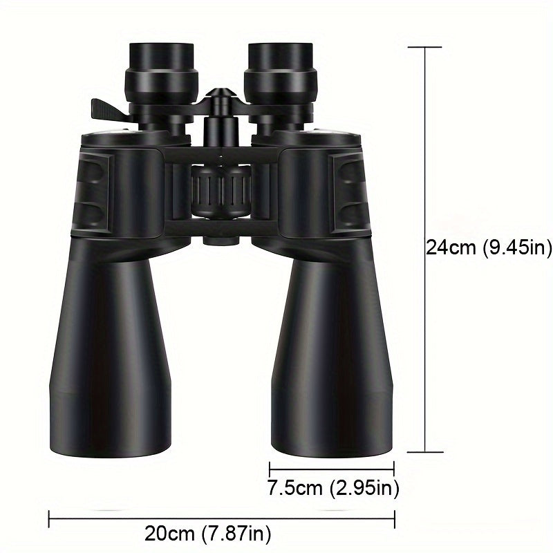 High Magnification Long Range Zoom Binoculars, HD Professional
