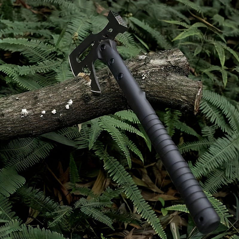 One-piece Stainless Steel Survival Axe, Multi-purpose Hammer