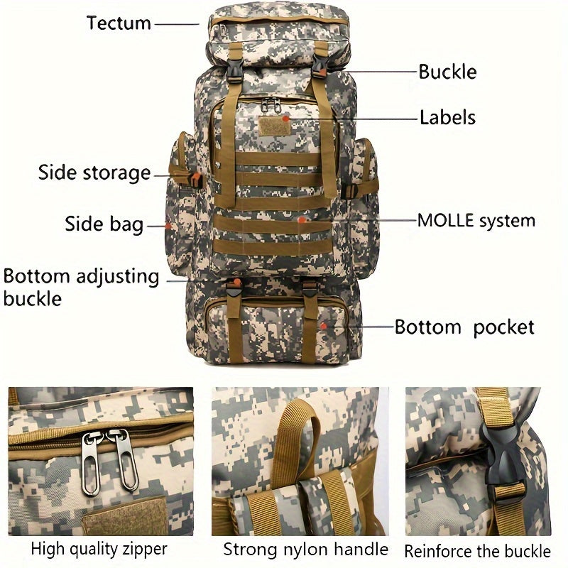 Outdoor Backpack for Camping and Hiking