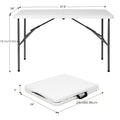 4ft/6ft Plastic Folding Table