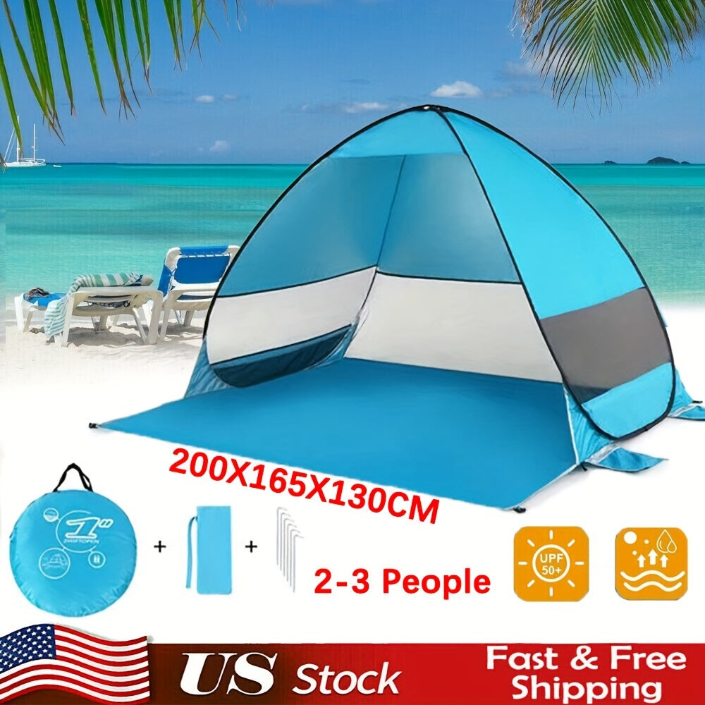 Pop Up Beach Tent Portable Sun Shade Shelter