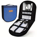 Camp Silverware Picnic Tableware Storage Set