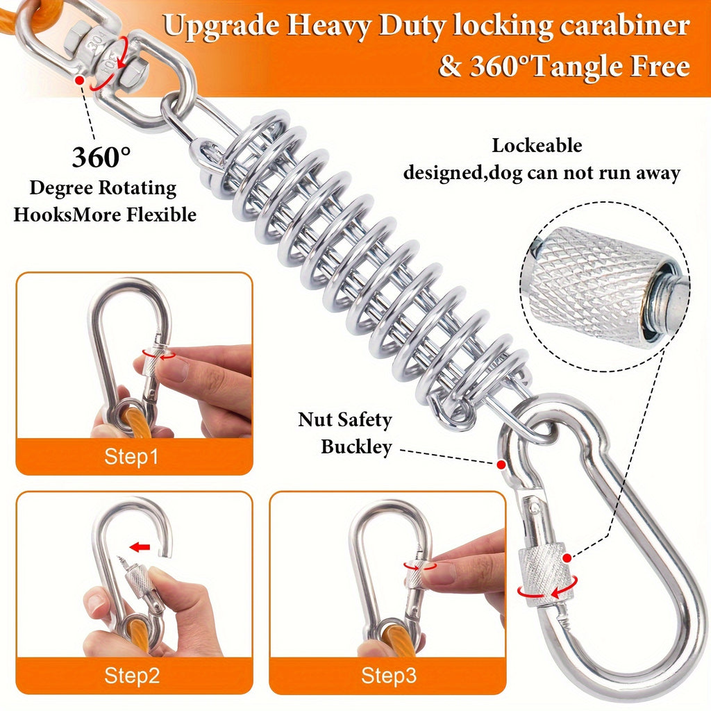 Pet Tie Out Cable For Dogs, 10/20/30ft