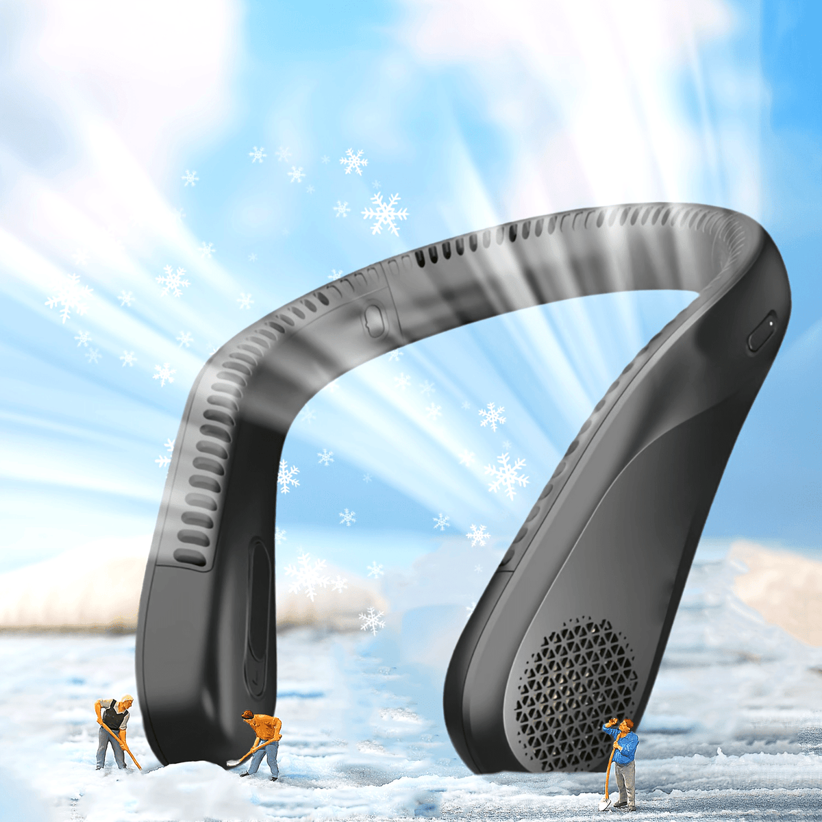 Portable Neck Fan- Rechargeable USB