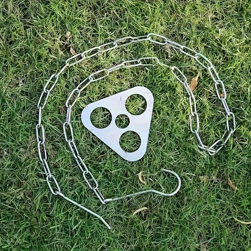 Outdoor Campfire Rack, Hanging Pot