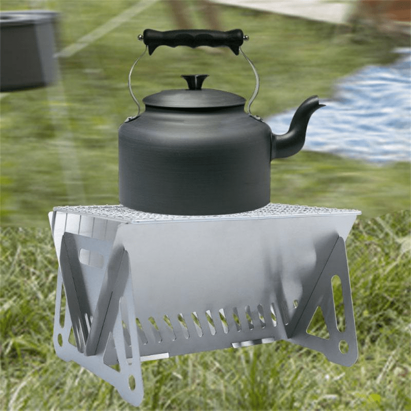 Outdoor Portable Grill Stainless Steel Mini Camping Oven