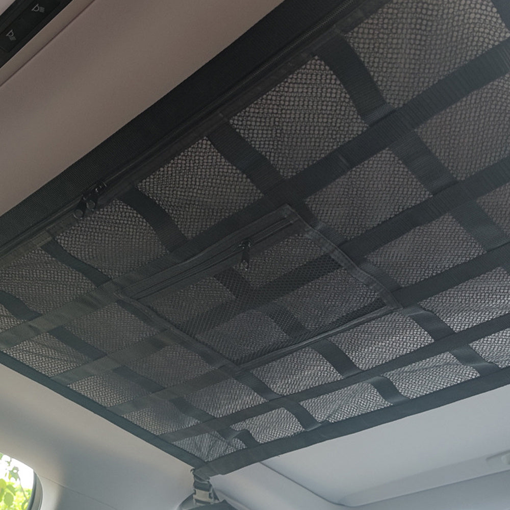 Maximize Your Car's Storage Space with This Large Ceiling Cargo Net