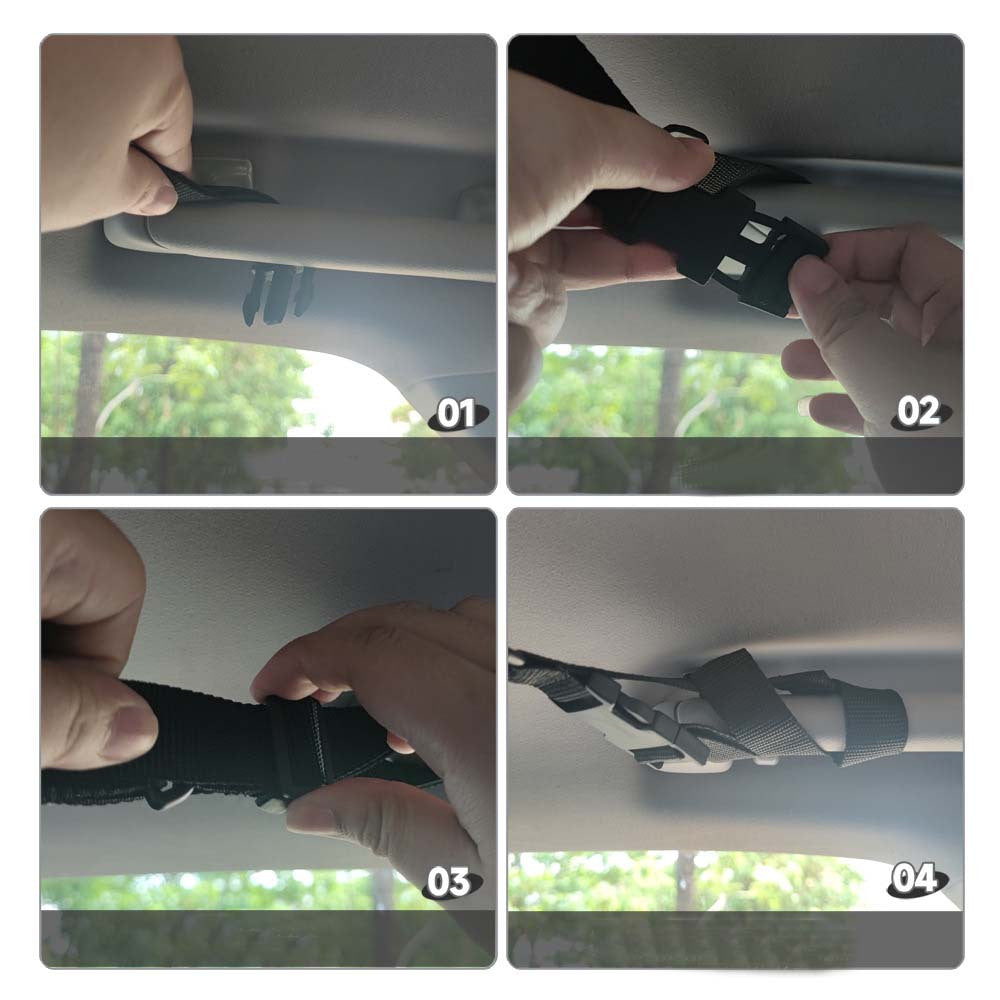 Maximize Your Car's Storage Space with This Large Ceiling Cargo Net