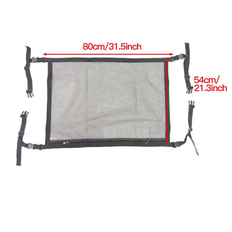 Maximize Your Car's Storage Space with This Large Ceiling Cargo Net