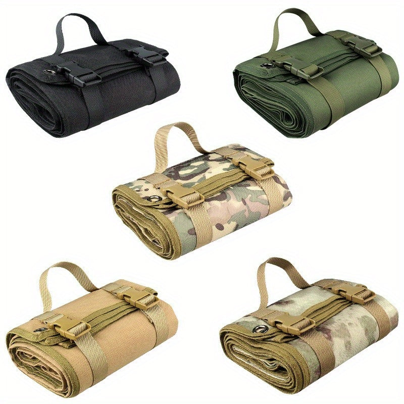 Folding Portable Camouflage 900D Nylon Waterproof Mat