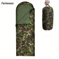Waterproof Camouflage Sleeping Bag - Warm, Compressed, and Cold-Proof