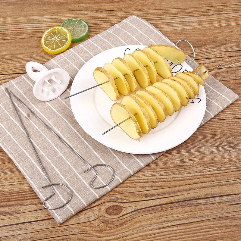 6pcs/set Portable Potato BBQ Skewers
