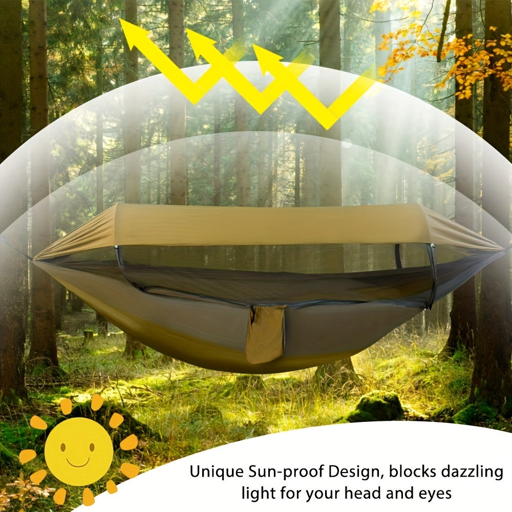 3-in-1 Hammock With Mosquito Net - Waterproof Double Camping Hammock