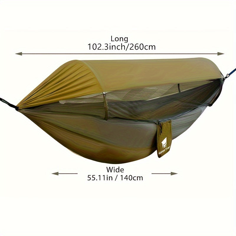 3-in-1 Hammock With Mosquito Net - Waterproof Double Camping Hammock
