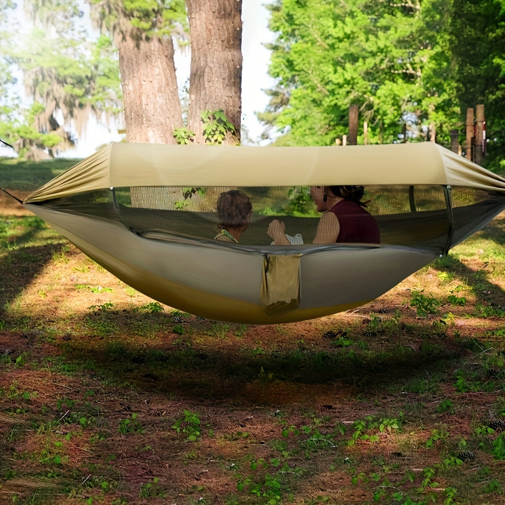 3-in-1 Hammock With Mosquito Net - Waterproof Double Camping Hammock
