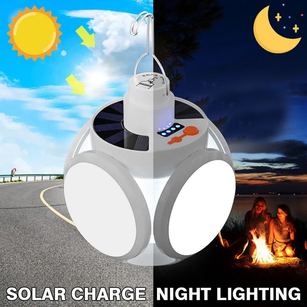 Solar Portable LED Light, Waterproof