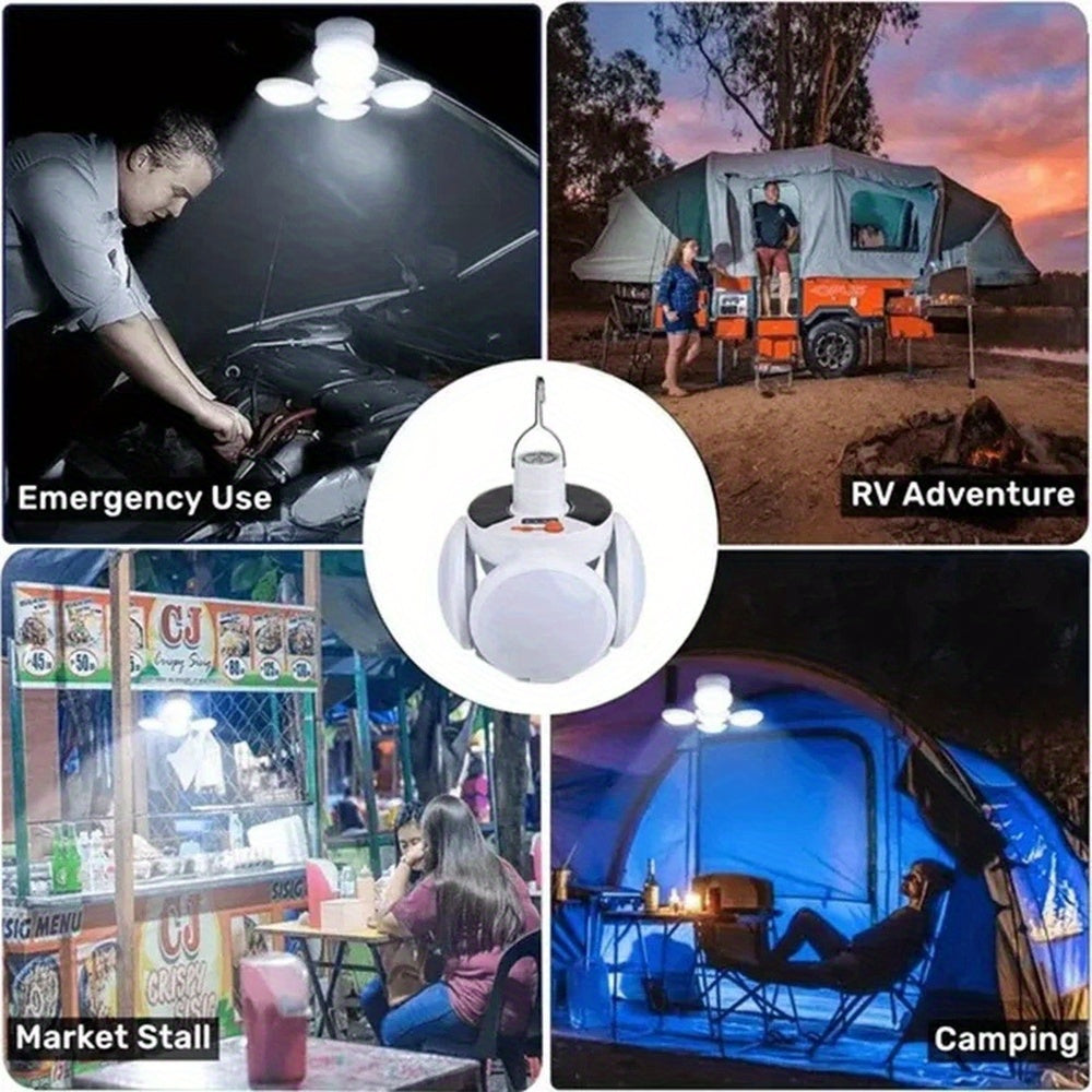 Solar Portable LED Light, Waterproof