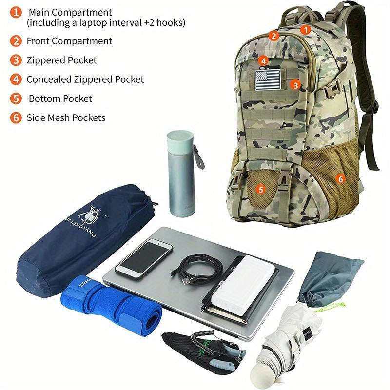 Outdoor Travel Hiking Camping Climbing Casual Bag For Men And Women
