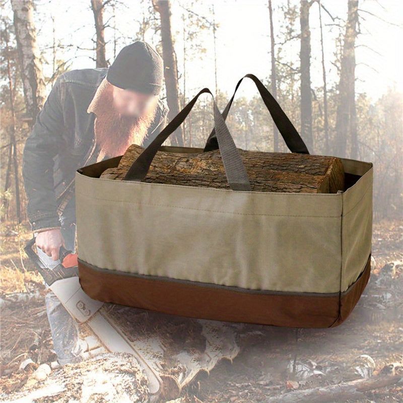 Canvas Firewood Carrier Storage Bag
