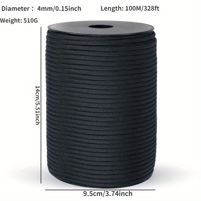 328 Ft. 9 Core Shaft Mounted Tent Windbreak Rope