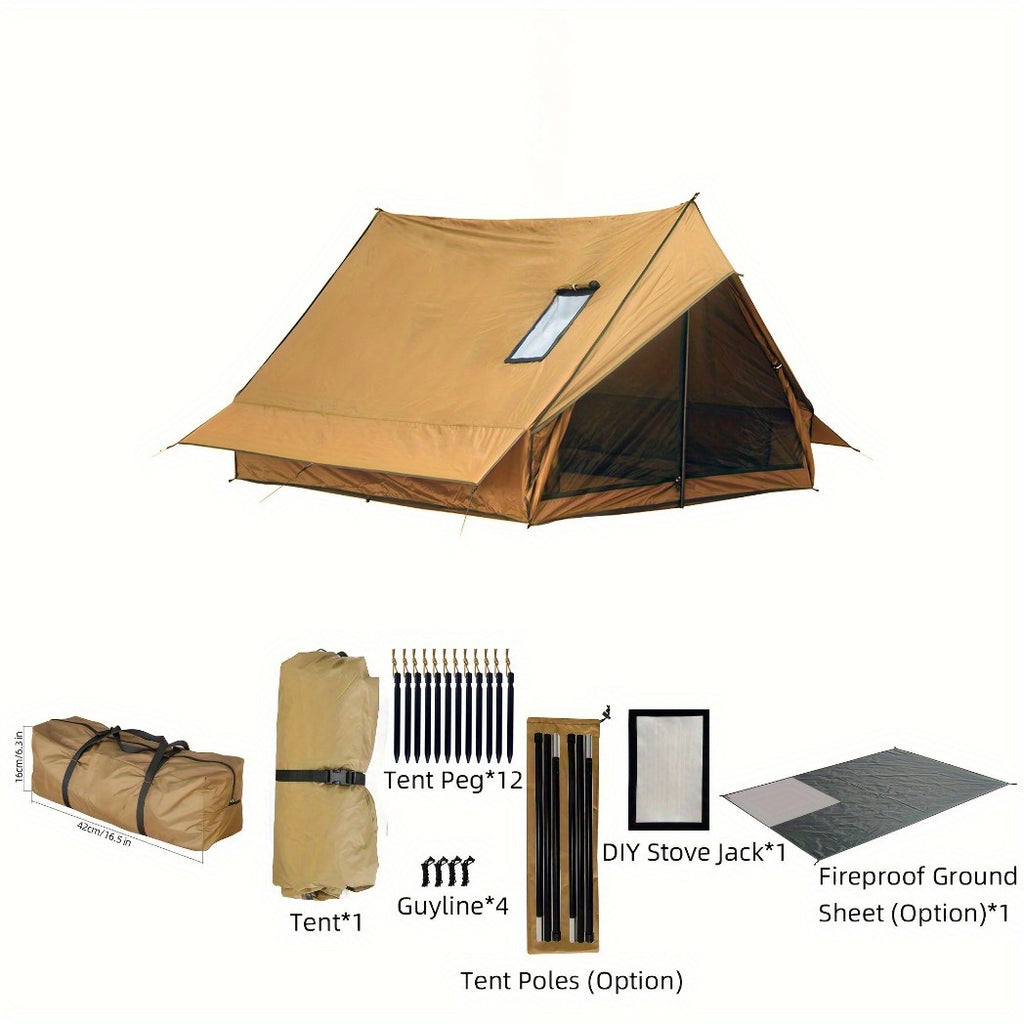 Portable Hot Tent, Ultralight Camping Hot Tent For 2-3 People
