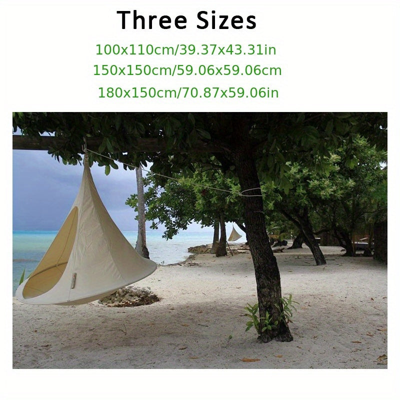 Foldable Outdoor Garden Hammock Chair, Large Size