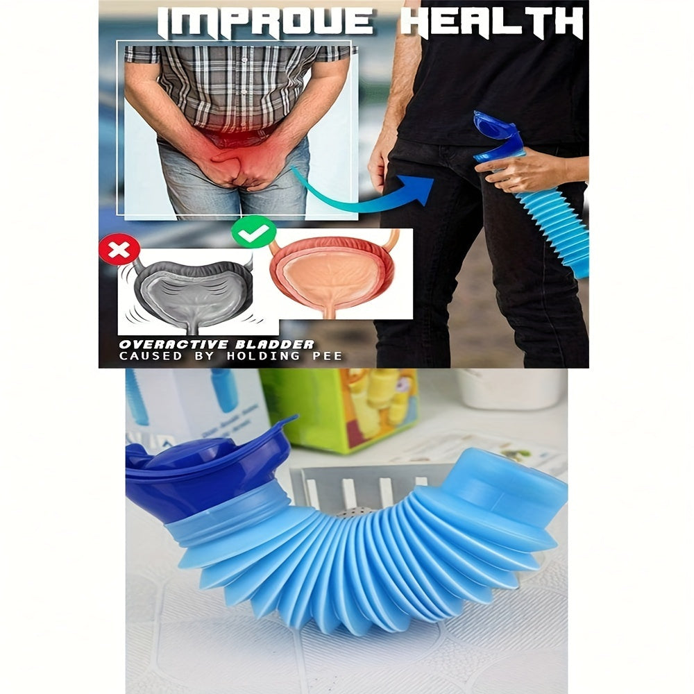 Portable Travel Companion Urinal - Reusable, Collapsible, Spill-Proof